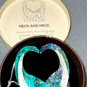 ERSTWILDER DINOSAUR BROOCH